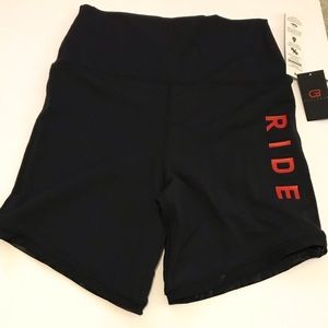 Brand New CycleBar fitted shorts